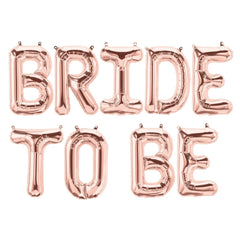 Lets Flamingle Rose Gold 16" Balloon Banner | Multiple phrases!