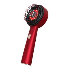 Vibrating Massage Comb with Red Light Therapy